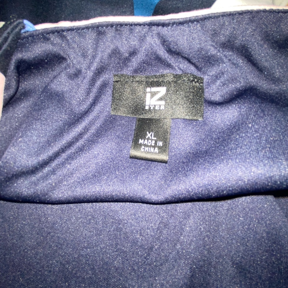 IZ Byer Halter Above The Knee Striped dress size XL (junior) - Picture 4 of 9